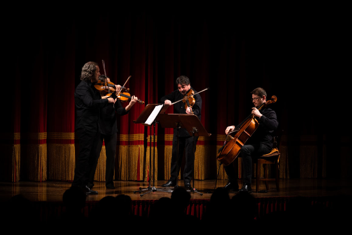 Concerto del Quartetto Pessoa al Teatro degli Illuminati a Città di Castello
